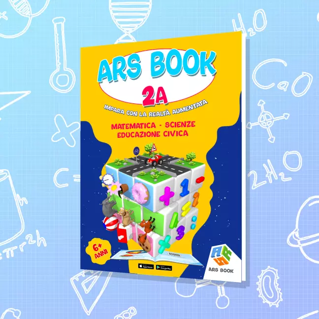 ARS Book 2a Libro didattico e interattivo di Matematica, Scienze e  Educazione Civica